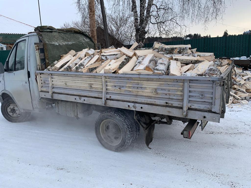 Заказать сложенные дрова в Томске