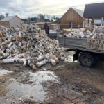 Администрация г. Томска организовала доставку дров для семей мобилизованных